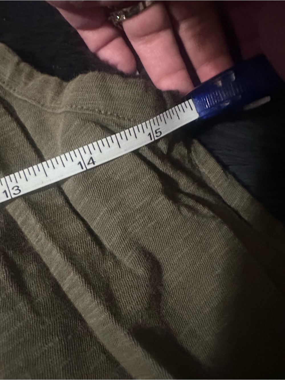 Theory Olive Green High-Neck Tank Top - Picture 4 of 4